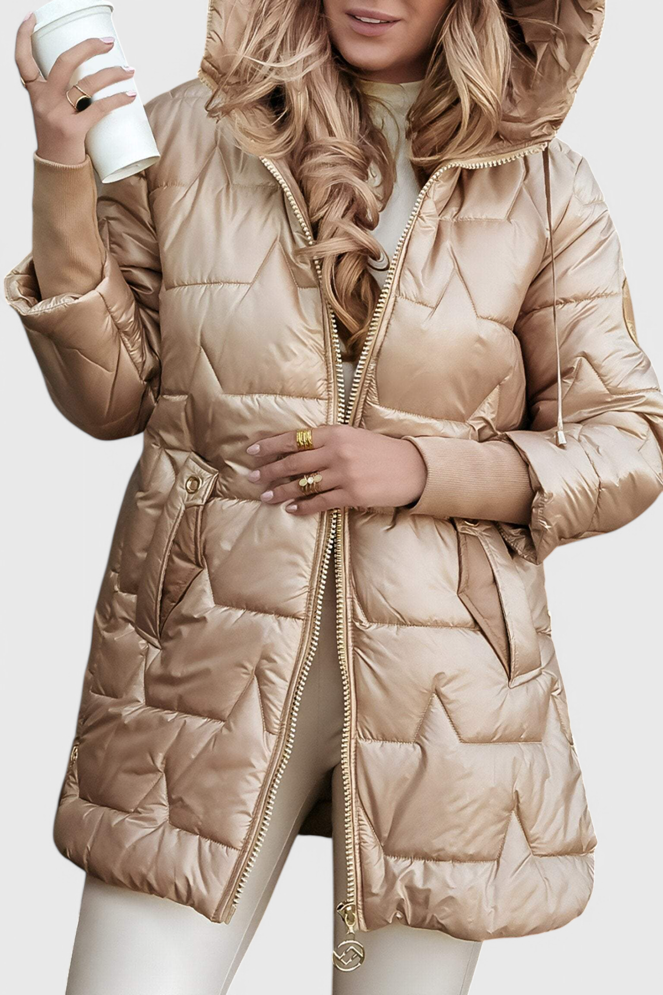 Marcella | Manteau Isolant Confortable avec Capuche