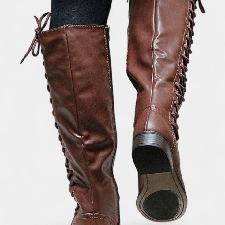 Bottes Hautes Minvera avec Semelle Rembourrée