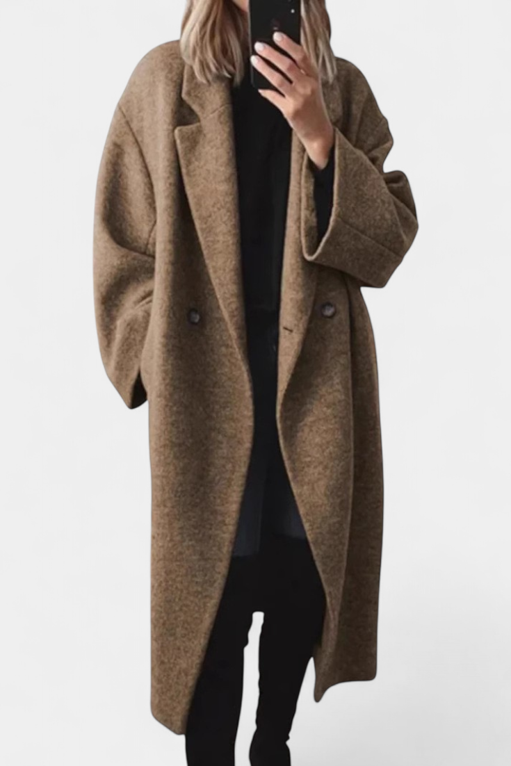 Lora | Manteau Classique Felisha avec Coupe Raffinée et Style Intemporel