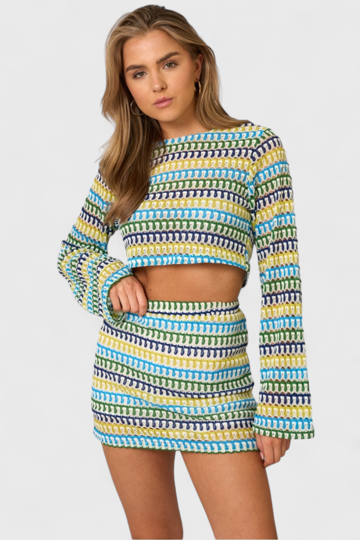 Ensemble Islene Boho en Crochet Léger